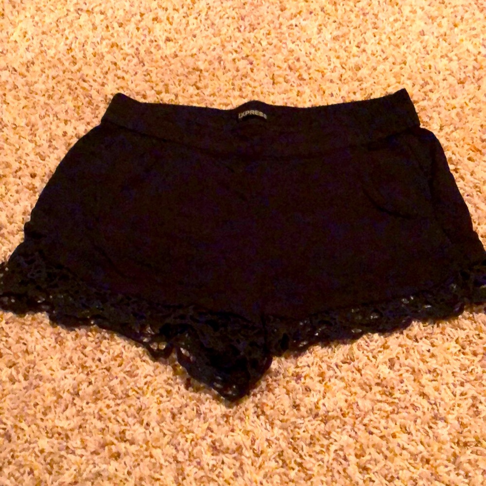 Black shorts